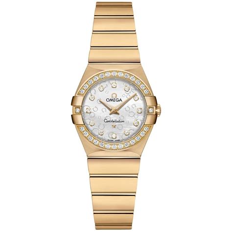omega ladies diamond watch